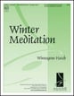 Winter Meditation Handbell sheet music cover